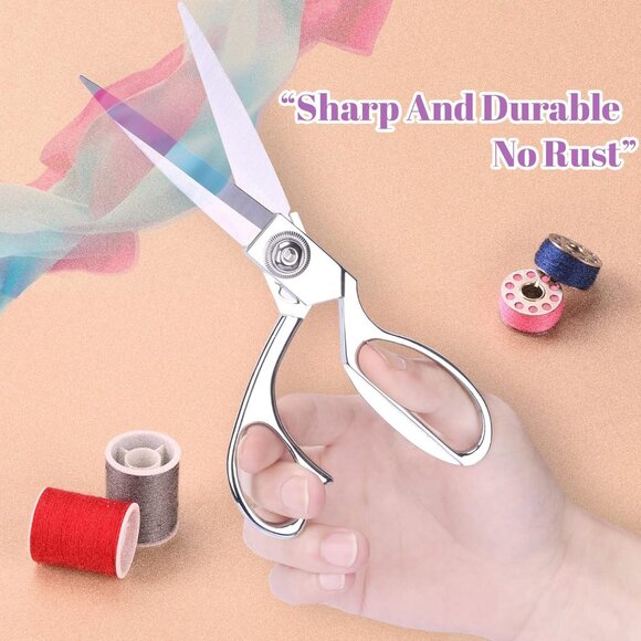 Handheld Sewing Machine, with Elegant Wooden Sewing Box and 153-Piece Sewing Kit - Picture 7 of 7